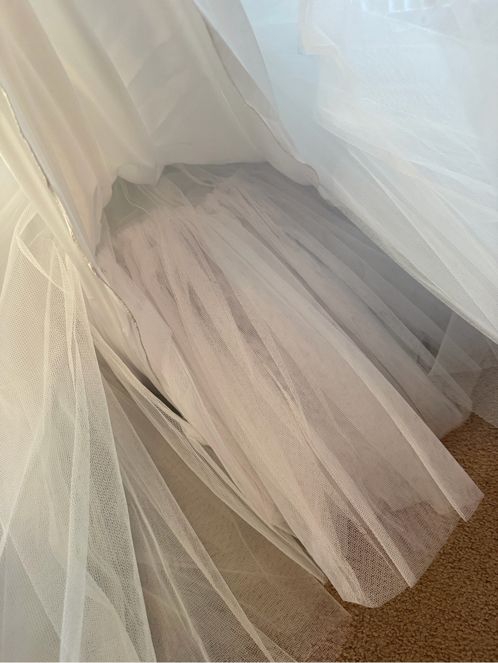 Oleg Cassini Beaded Wedding Dress - Picture 10 of 10